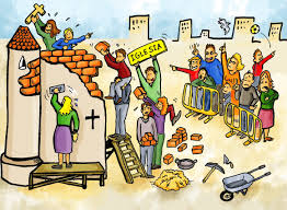 Construyendo comunidad la Iglesia 